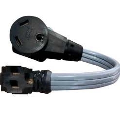#16-00568 – 15-30 AMP 12″ Flatwire Adapter
