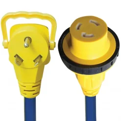 #16-00585 – 30 AMP 35′ Locking Ext. Cord w/EZEEGRIP Handle