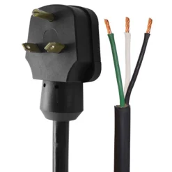 #16-00566 – 30 AMP 35′ Right Angle Power Supply Cord