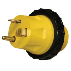 #16-00595 – 30 AMP Heavy Duty Molded Locking Adapter