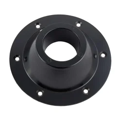 #013-1119B – Round Surface Mount Pedestal Base, Black