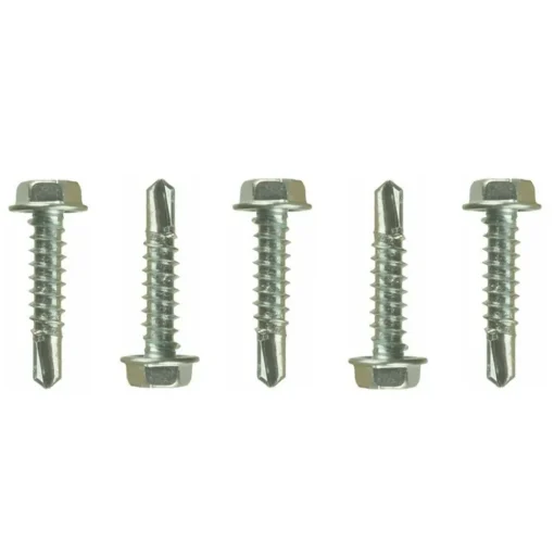 #012-DP100 – 8 x 3/4 DP Hex Washer Head, Zinc, 100 Pack