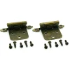 #013-045 – English Self-Closing Hinge Antique Brass, 2 Sets
