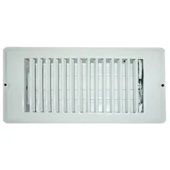 #013-625 – Floor Register, White, 4″ x 8″