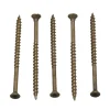 #012-FSQB – 8 x 3 Flat Head Square Recess Raw, 2000 Pack