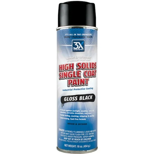 #373 – High Solids Gloss Black Spray Paint