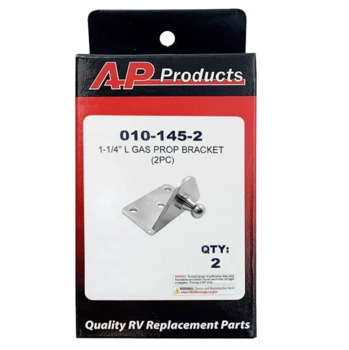 #010-145-2 – 1-1/4″ L Gas Prop Bracket, 2 Pack