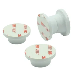 #013-09801 – Magnetic Door Holdback, 2 Sets, Polar White