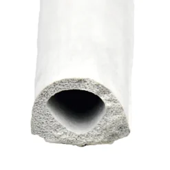 #018-204 – Non-Ribbed D-Seal, 1/2″ x 3/8″ x 50′