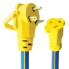 #16-00503 – 3 Prong 30-15 AMP 12″ Adapter w/EZEEGRIP Handle