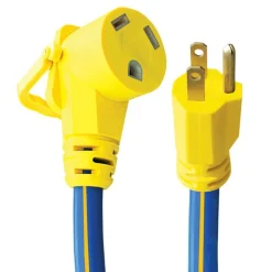 #16-00502 – 3 Prong 15-30 AMP 12″ Adapter w/EZEEGRIP Handle