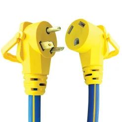 #16-00507 – 3 Prong 30 AMP 15′ Ext. Cord w/EZEEGRIP Handles