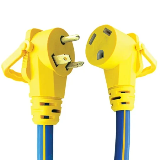 #16-00507 – 3 Prong 30 AMP 15′ Ext. Cord w/EZEEGRIP Handles