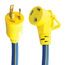 #16-00506 – 3 Prong 30 AMP 18″ Generator Adapter w/EZEEGRIP Handle