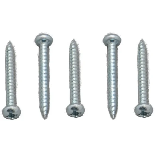 #012-PSQ500 – 8 x 3/4 Pan Head Square Recess Screw, Zinc, 500 Pack