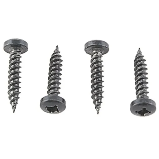 #012-PSQ500BL – 8 x 1 Pan Head Square Recess Screw, Black, 500 Pack