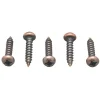 #012-PSQ500BZ – 8 x 1-1/2 Pan Head Square Recess Screw, Bronze, 500 Pack