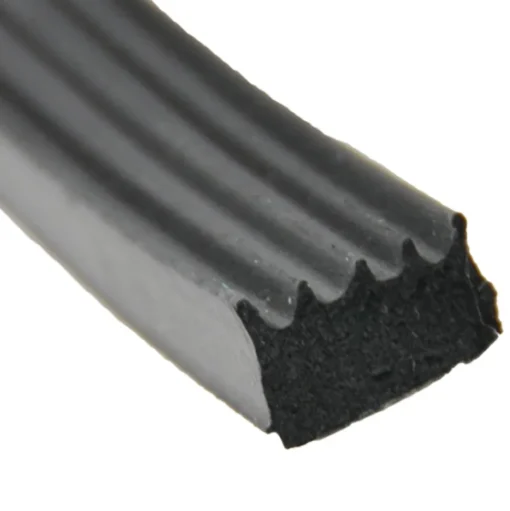 #018-523 – Ribbed Foam Seal, 5/8″ x 3/8″ x 50′