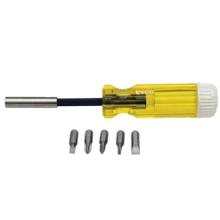#009-RVM 5IN1 AB – Magnetic Bit Screwdriver w/Storage Handle