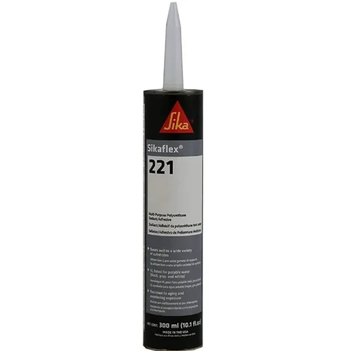 #017-90892 – SIKAFLEX 221 Sealant, 300 ML, Aluminum Gray