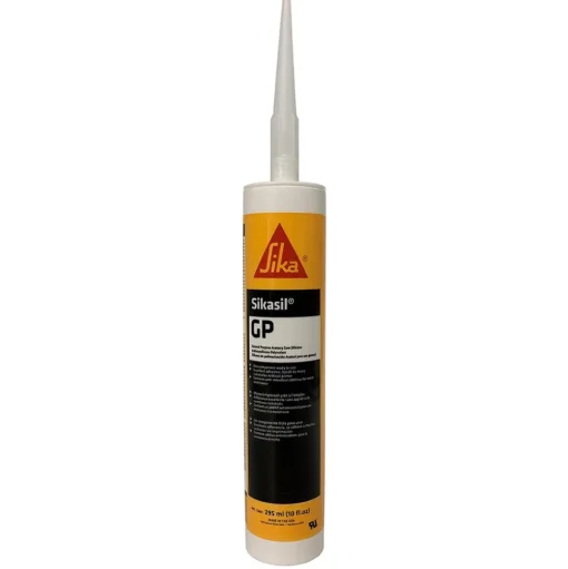 #017-189151 – SIKASIL GP Silicone, White, 295 ML