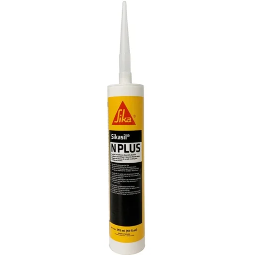 #017-412136 – SIKASIL N-Plus Silicone Sealant, 295 ML, White