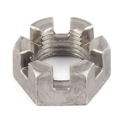 #014-122081 – 6 Slot Spindle Nut, 1″-14 UNS