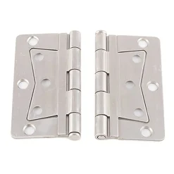 #013-136-SN – Deluxe Non-Mortise Hinge-Satin Nickel, 2 Pack