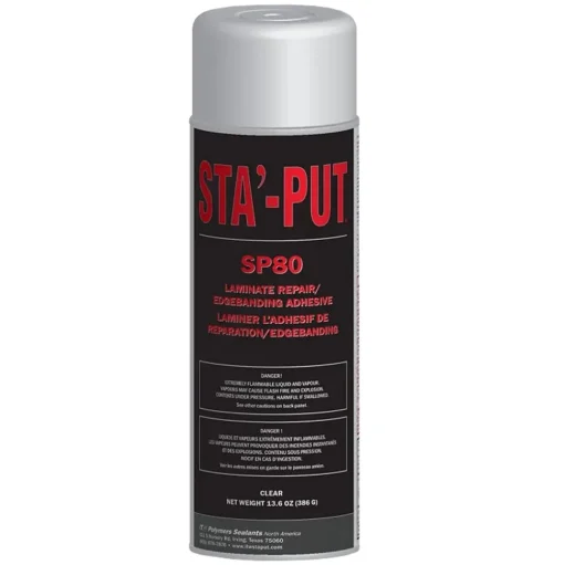#001-SP8013C – STA’-PUT SP80 Aerosol Contact Adhesive