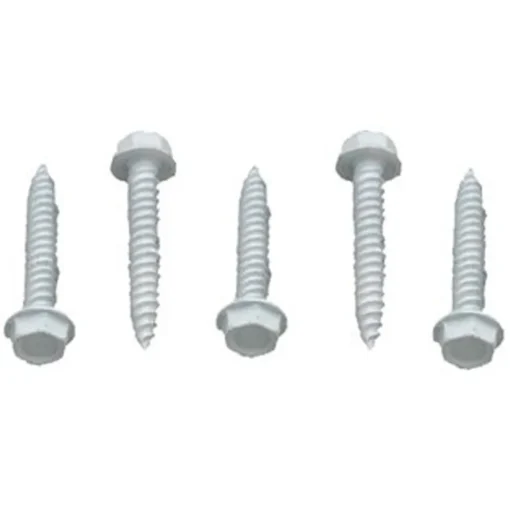 #012-TR1000W – 8 x 1-1/2 Hex Washer Head, Polar White, 1000 Pack