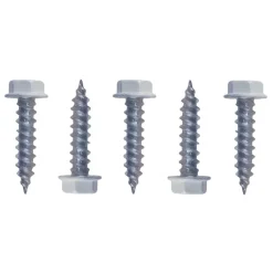 #012-TR1000W – 8 x 3/4 Hex Washer Head, White, 1000 Pack