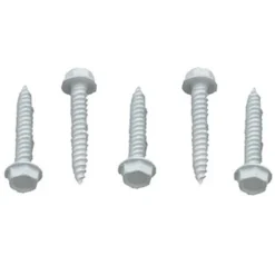 #012-TR1000W – 8 x 1 Hex Washer Head, Polar White, 1000 Pack