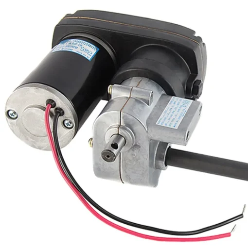#014-133612 – 18:1 Tuson Motor/Driveshaft w/Right Angle Gear Box