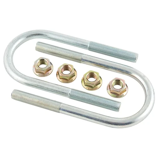 #014-132049-2 – U-Bolt for 3″ Tube, Yellow Zinc, 1/2″, – 20 x 7.25″, 2 Pack