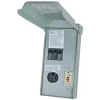 #U055C010P – 70AMP Outdoor RV Power Outlet w/20A GFCI, 2 Pole