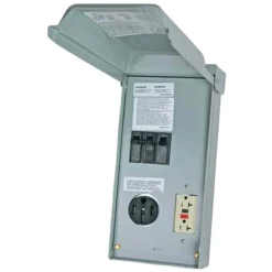 #U055C010P – 70AMP Outdoor RV Power Outlet w/20A GFCI, 2 Pole