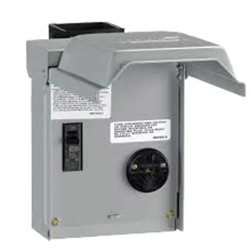 #U013CP – 30AMP Outdoor RV Power Outlet, 1 Pole