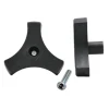 #013-513 – Window Knob Long w/Screw, Black