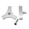 #013-511 – Window Knob Long w/Screw, White